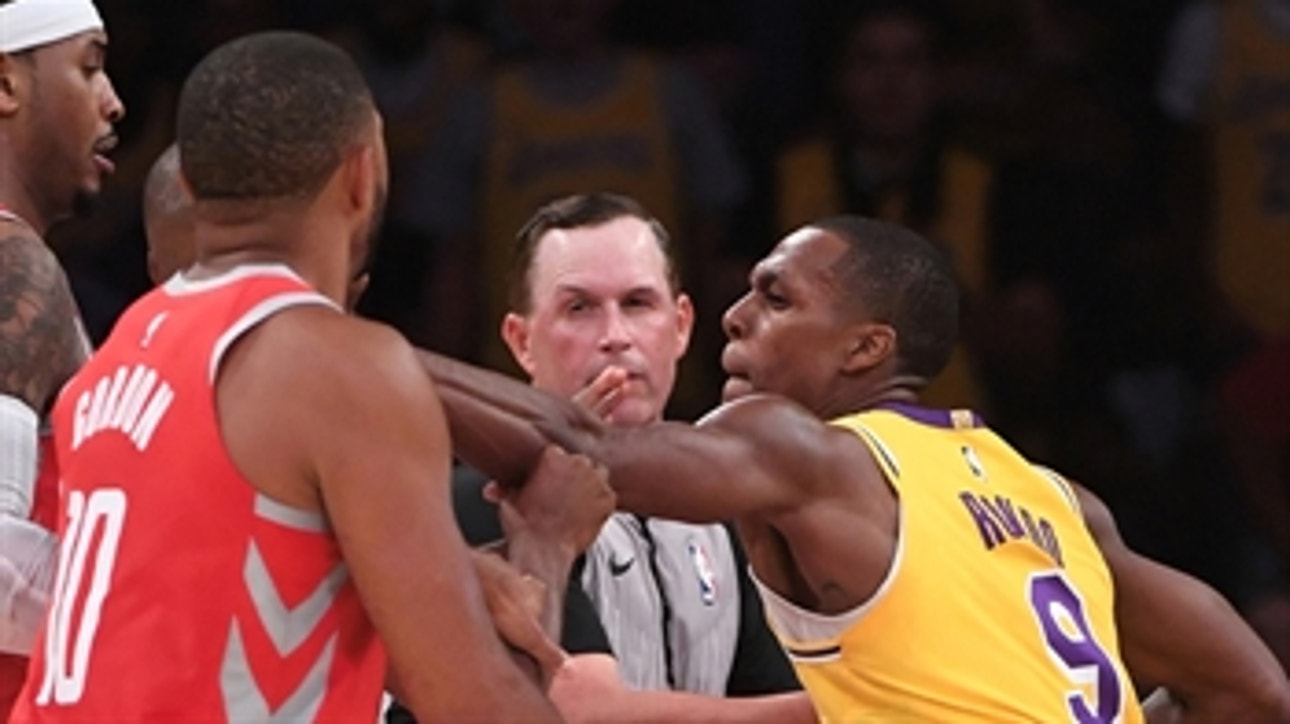 Nick Wright breaks down the Chris Paul and Rajon Rondo fight: 'These two guys hate each other'
