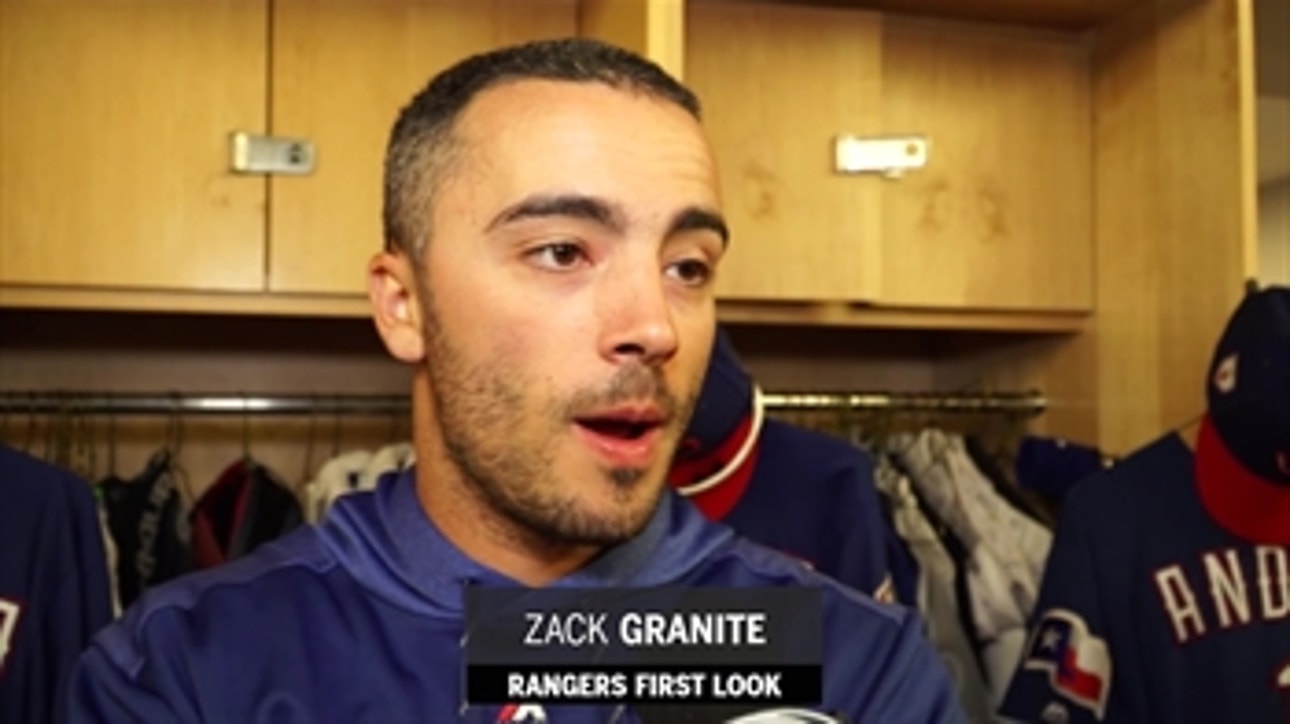 Zack Granite on Joining the Texas Rangers ' Rangers First Look