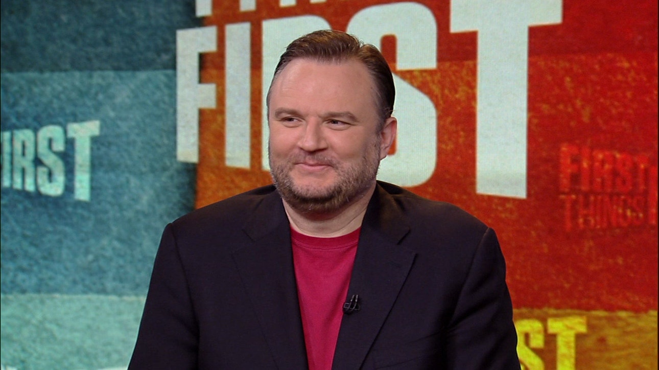 Daryl Morey on Harden's impressive season, Melo 'experiment' & Warriors ' NBA ' FIRST THINGS FIRST
