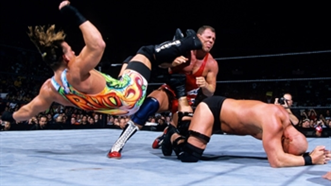 "Stone Cold" Steve Austin vs. Kurt Angle vs. Rob Van Dam - WWE Title Triple Threat Match: WWE No Mercy 2001 (Full Match)