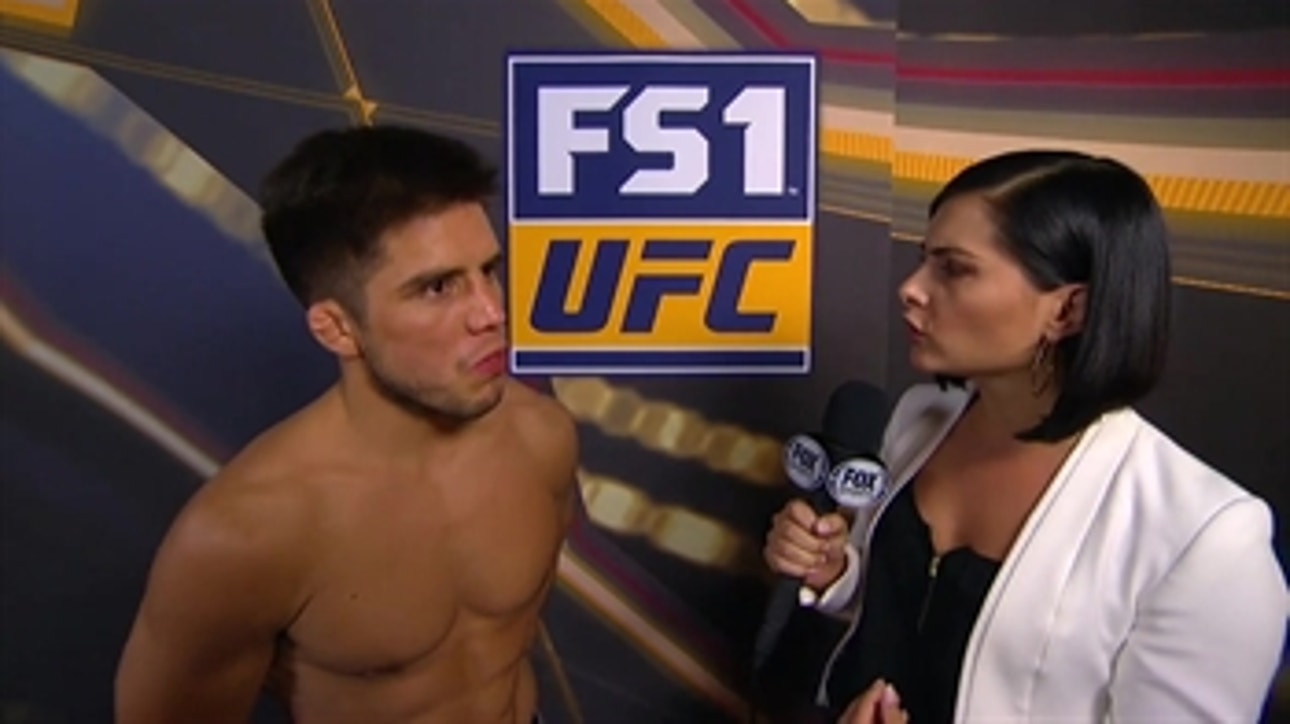 Henry Cejudo talks with Megan Olivi in Los Angeles ' INTERVIEW ' UFC 227