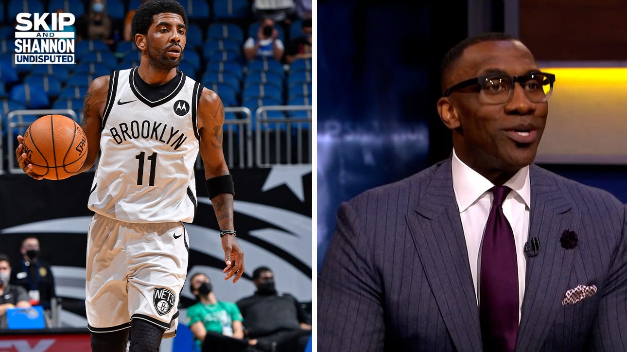 Shannon Sharpe discusses Nets' announcement about Kyrie not practicing or playing until he's a full participant I UNDISPUTED