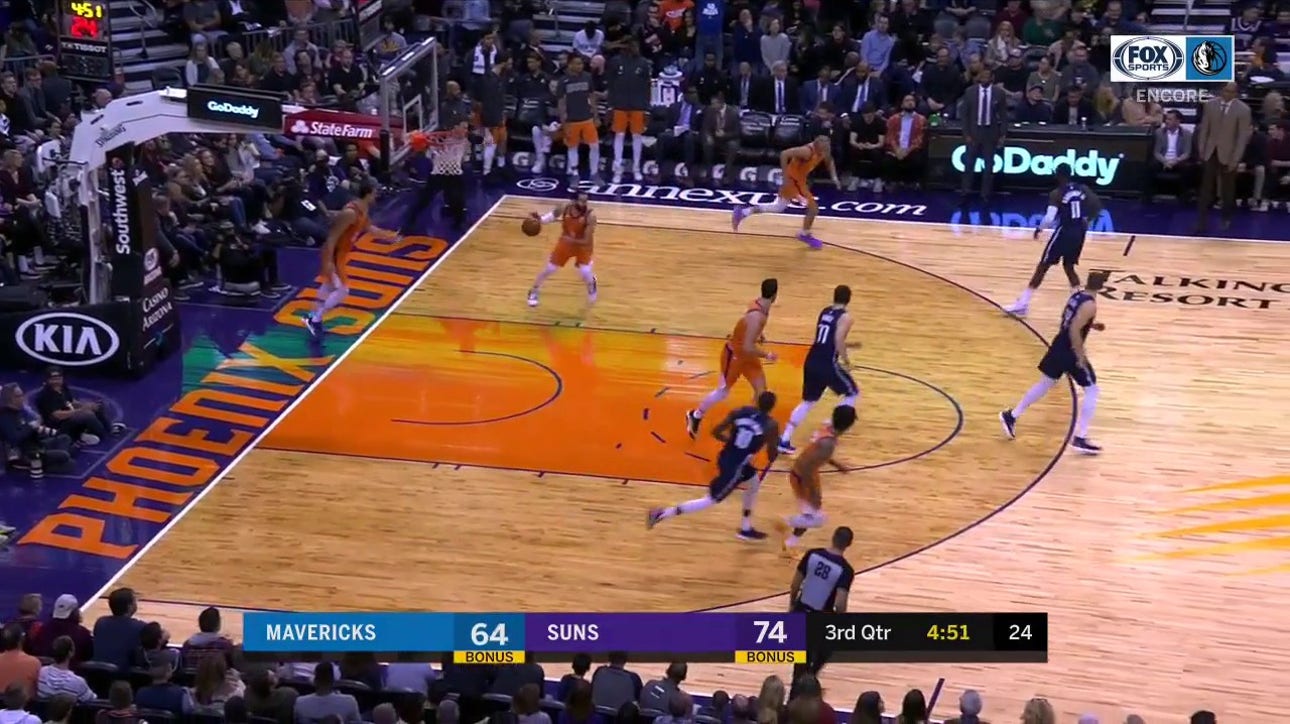 WATCH: Dorian Finney-Smith Answers with a Corner Three | Mavericks ENCORE