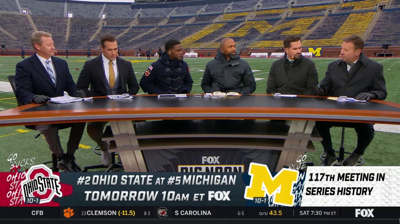 Charles Woodson, 'Big Noon Kickoff' crew preview 'The Game' matchup between Michigan and Ohio State