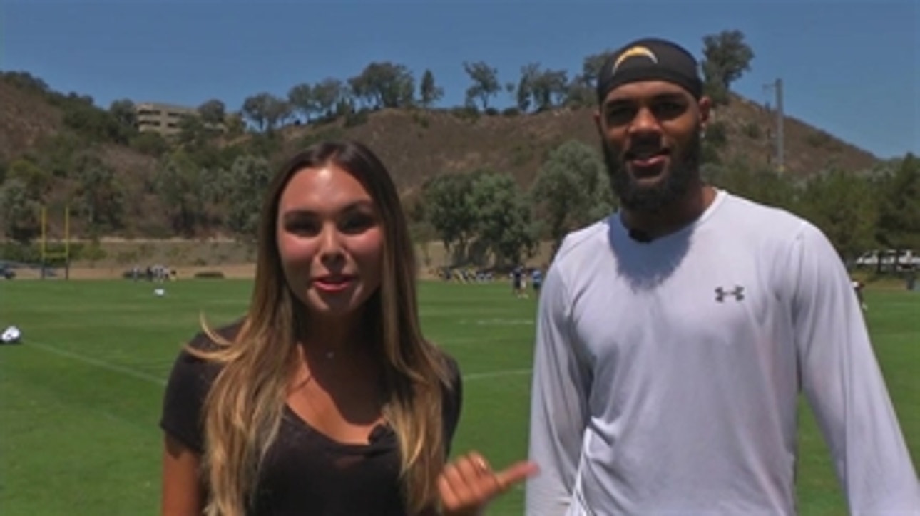 Release, separate and catch with Chargers wide receiver Keenan Allen