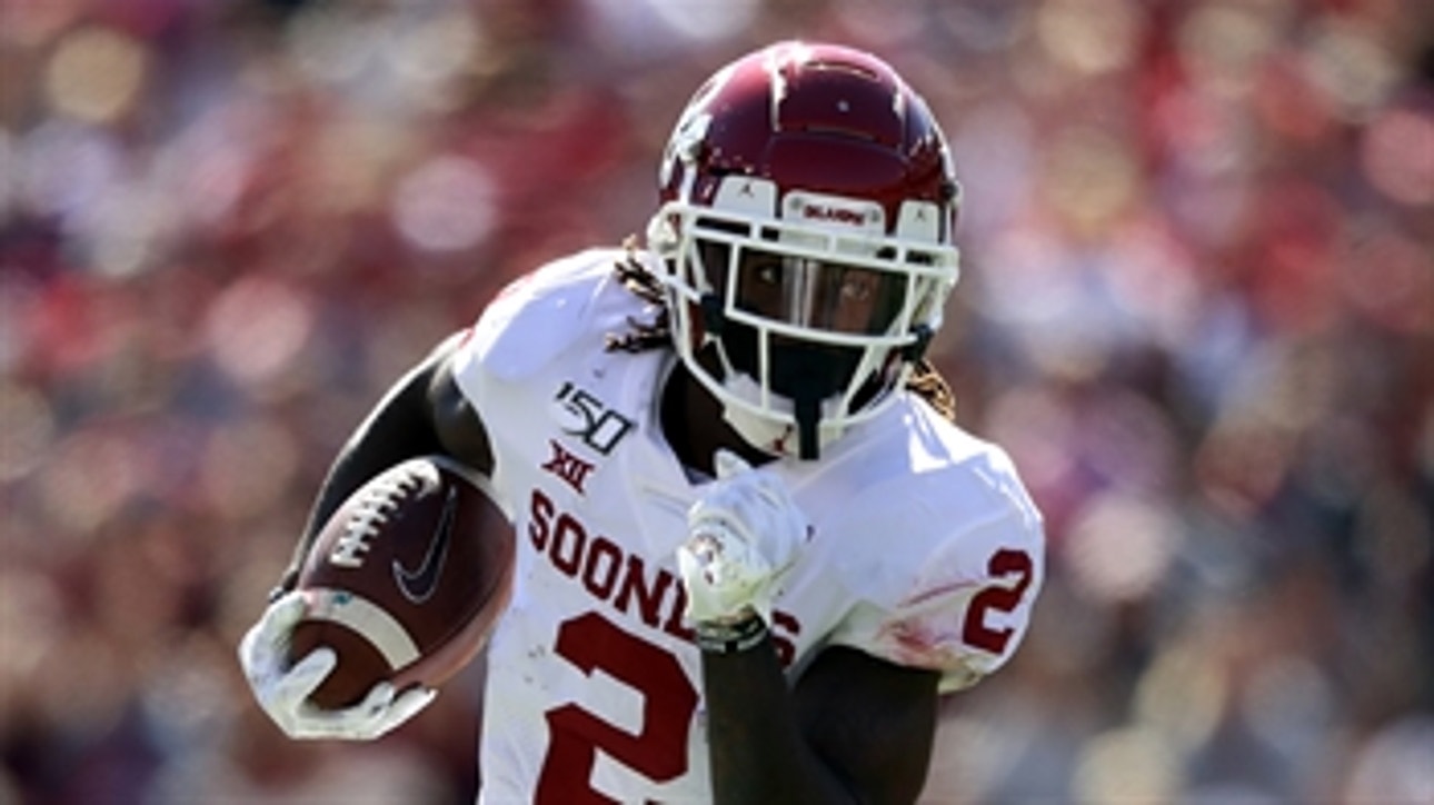 CeeDee Lamb's 51-yards touchdown gives Oklahoma a 17-10 lead over Texas