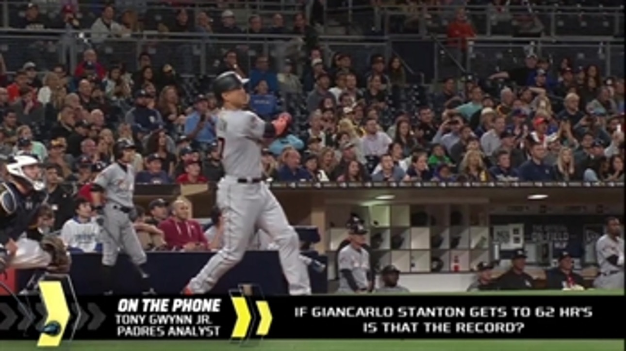 Would 62 home runs make Giancarlo Stanton the true home run king?
