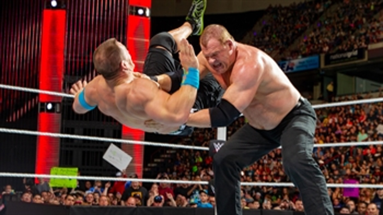 John Cena vs. Kane - United States Title Match: Raw, April 20, 2015 (Full Match)
