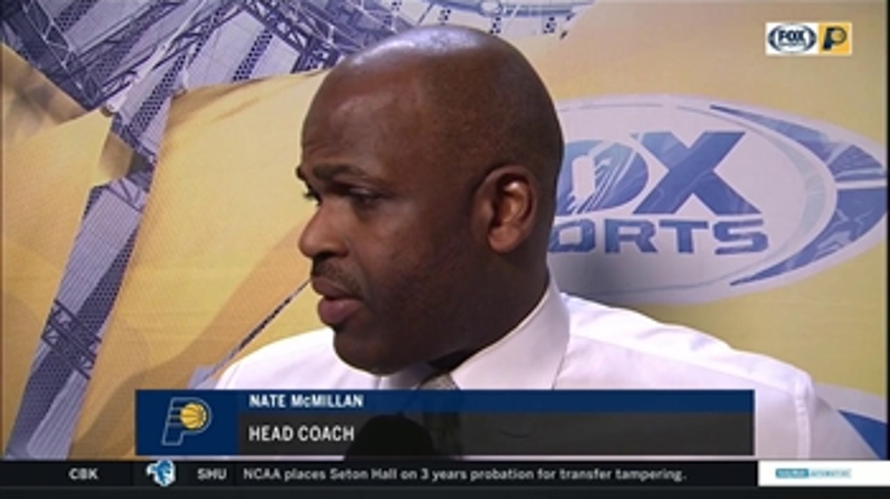 McMillan: Pacers 'didn't play well enough down the stretch to win'
