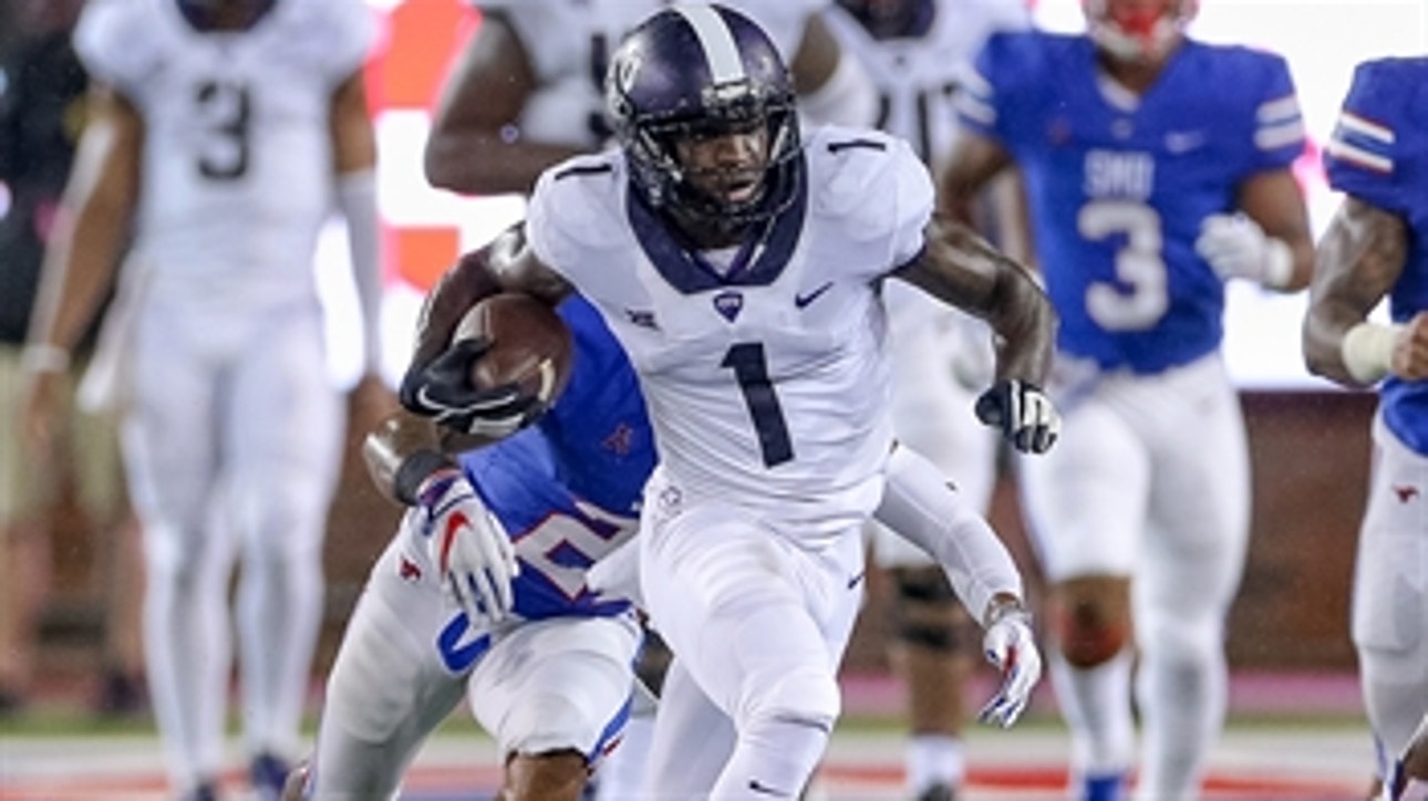 No. 16 TCU downs rival SMU 42-12 in Battle for the Iron Skillet