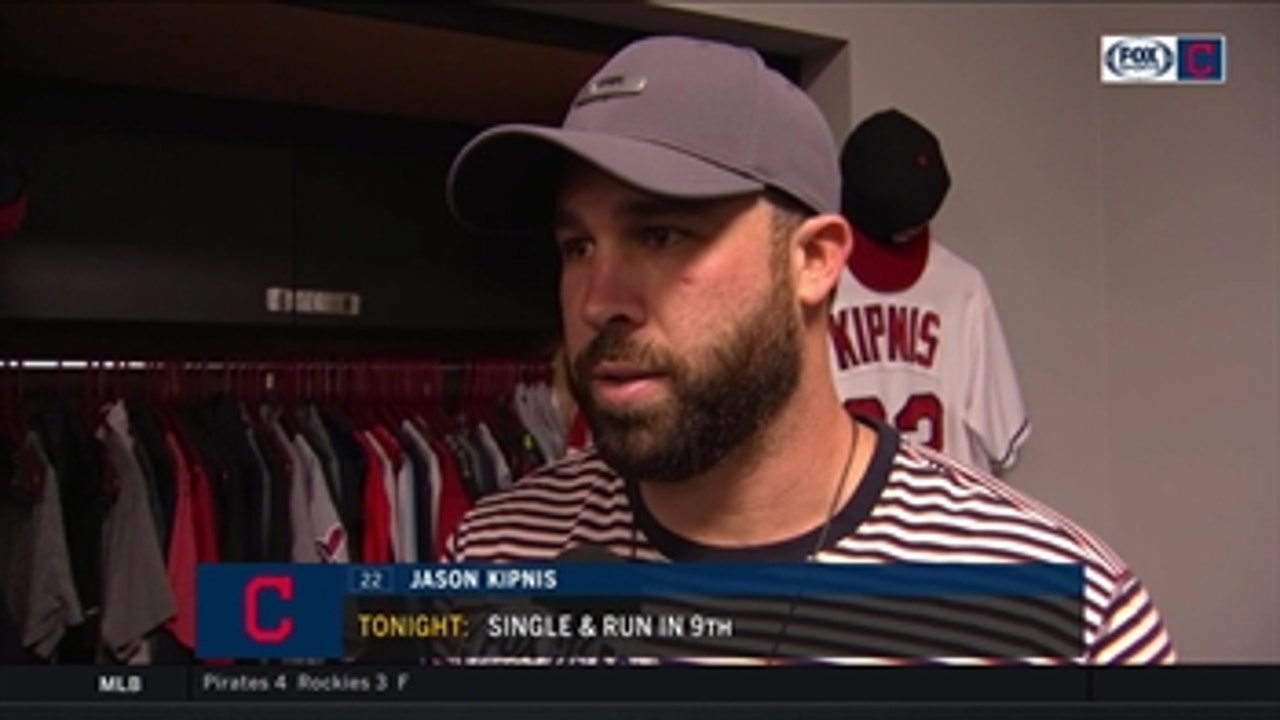 Jason Kipnis describes 9th-inning approach that set the table for Tribe's heroics