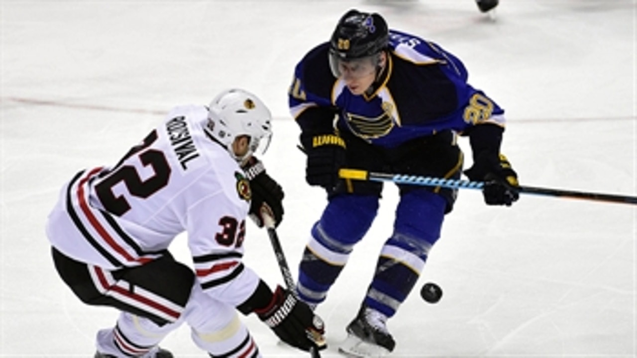 Blues fall in OT to Blackhawks