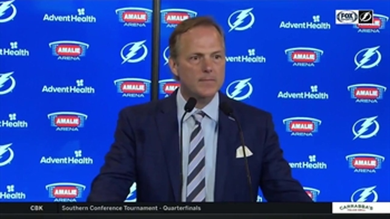 Jon Cooper on Lightning's play down the stretch, Kucherov's record