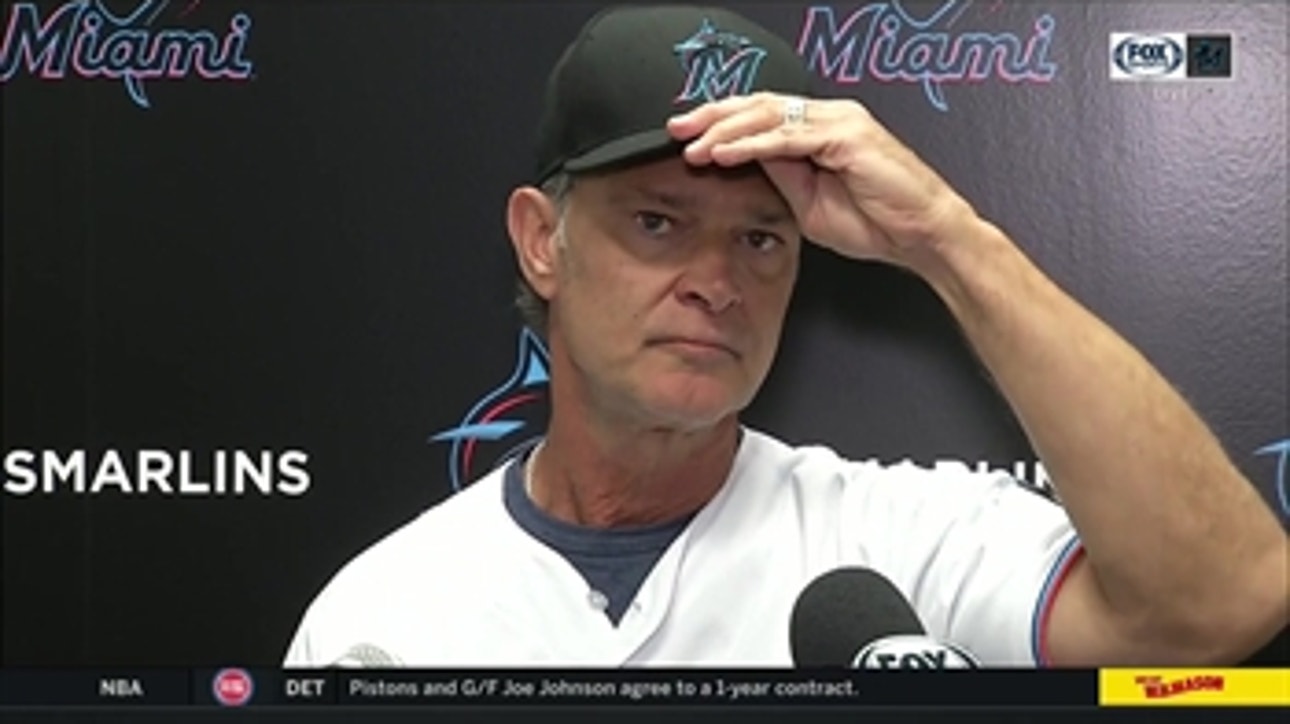 Don Mattingly details Caleb Smith's performance, Marlins' series against Brewers