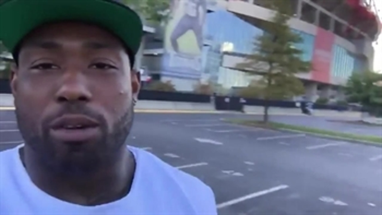 Early in the Titans parking lot with Delanie Walker - PROcast
