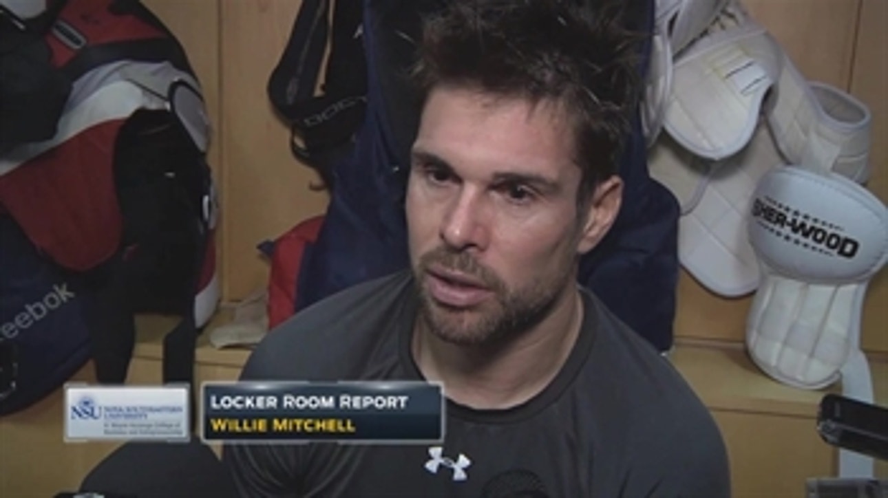 Willie Mitchell says Panthers didn't win enough battles