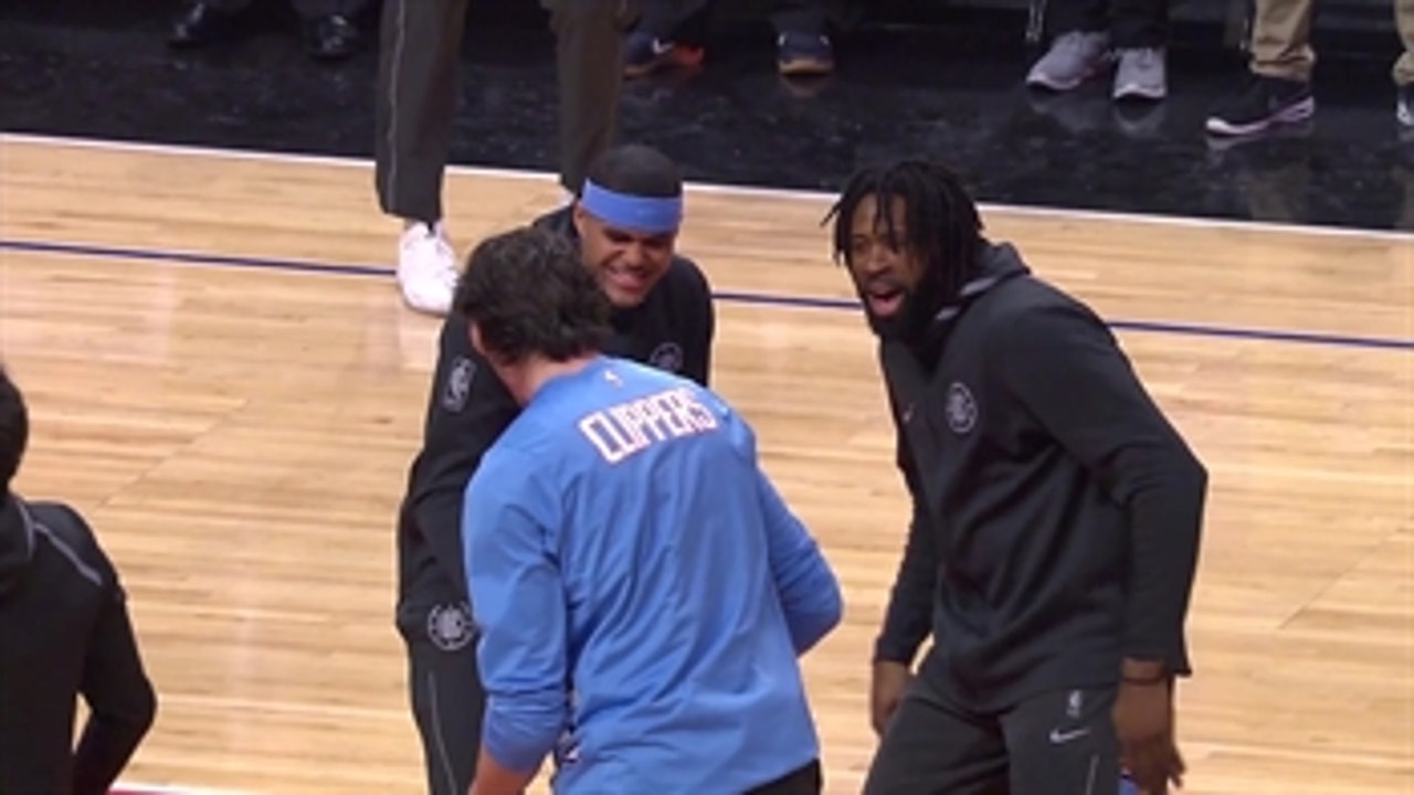 Clippers Live: Boban, DJ and Tobias get down ... and get funky!