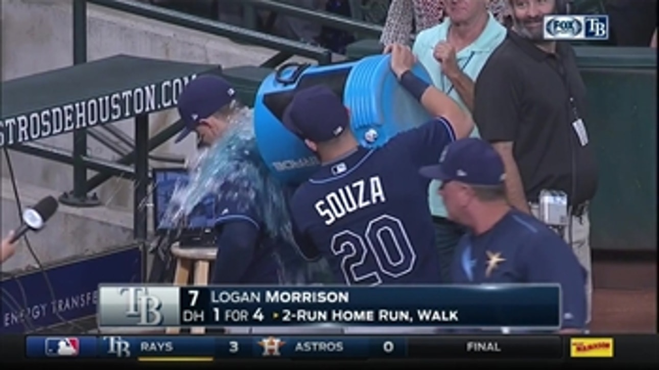 Logan Morrison says he hopes to stay in the consistent groove he's been in