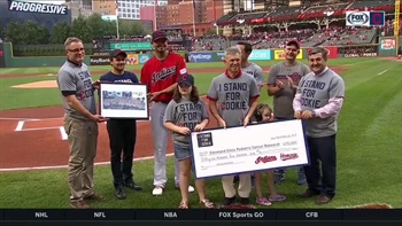 Carlos Carrasco donates $56,400 to Cleveland Clinic Pediatric Cancer Research