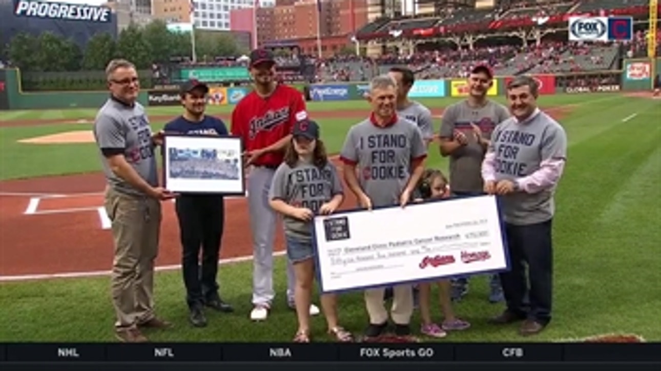 Carlos Carrasco donates $56,400 to Cleveland Clinic Pediatric Cancer Research