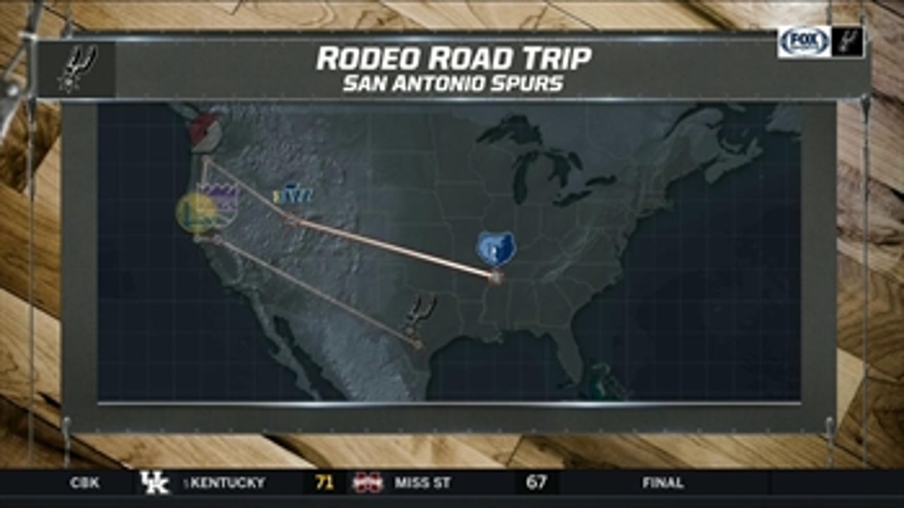 Spurs continue onto Memphis ' Spurs Live