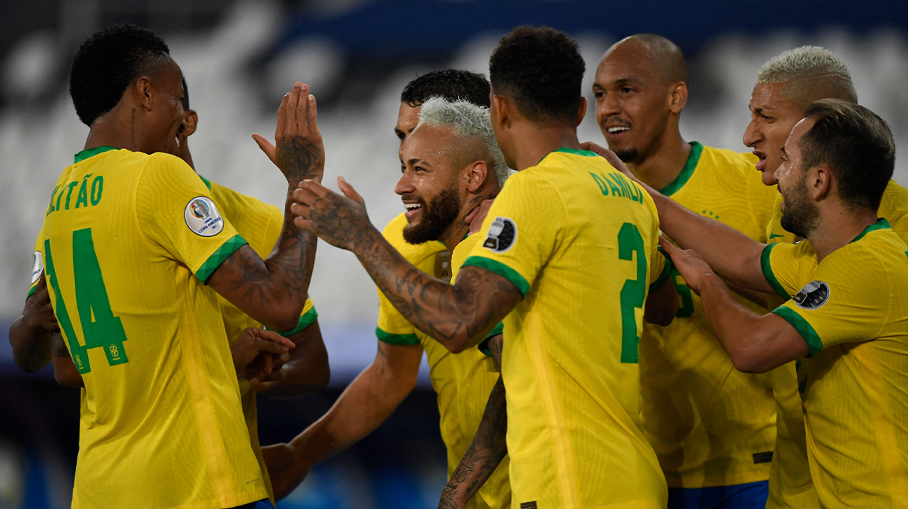 Neymar nets second goal of Copa America in Brazil's dominant 4-0 win over Peru