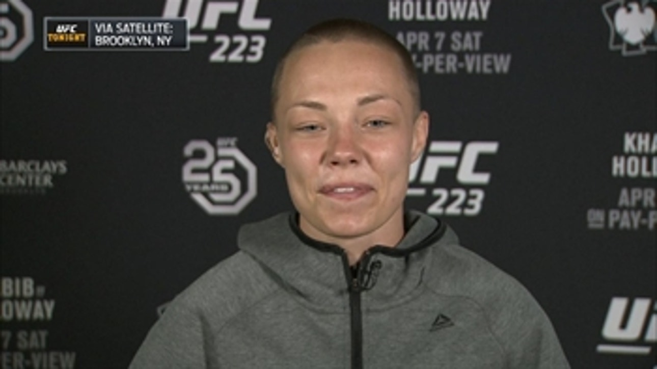 Rose Namajunas talks to UFC Tonight ahead of UFC 223 | INTERVIEW | UFC TONIGHT