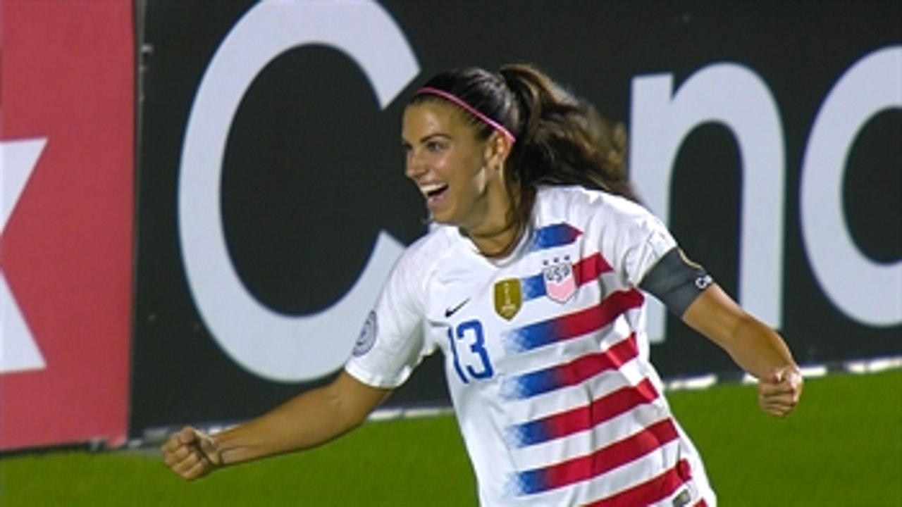 Alex Morgan nets goal vs. Trinidad and Tobago for an early lead | 2018 CONCACAF Women's Championship
