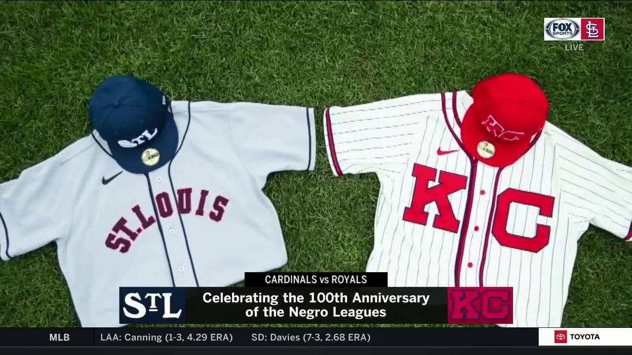 Cardinals, Royals wear Negro Leagues throwbacks