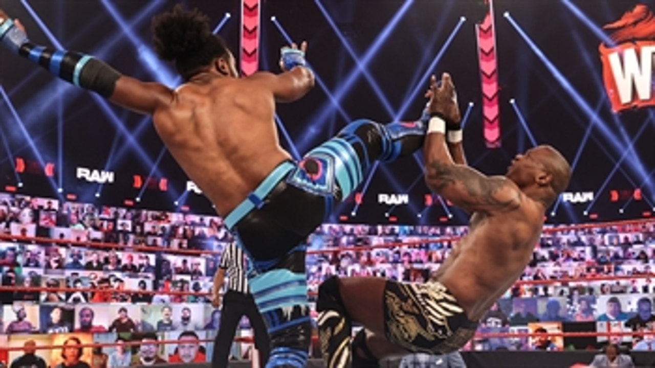 Xavier Woods vs. Shelton Benjamin: Raw, Mar. 8, 2021