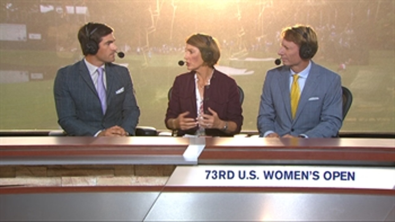 Juli Inkster and Brad Faxon analyze the first day of action in the 2018 US Women's Open