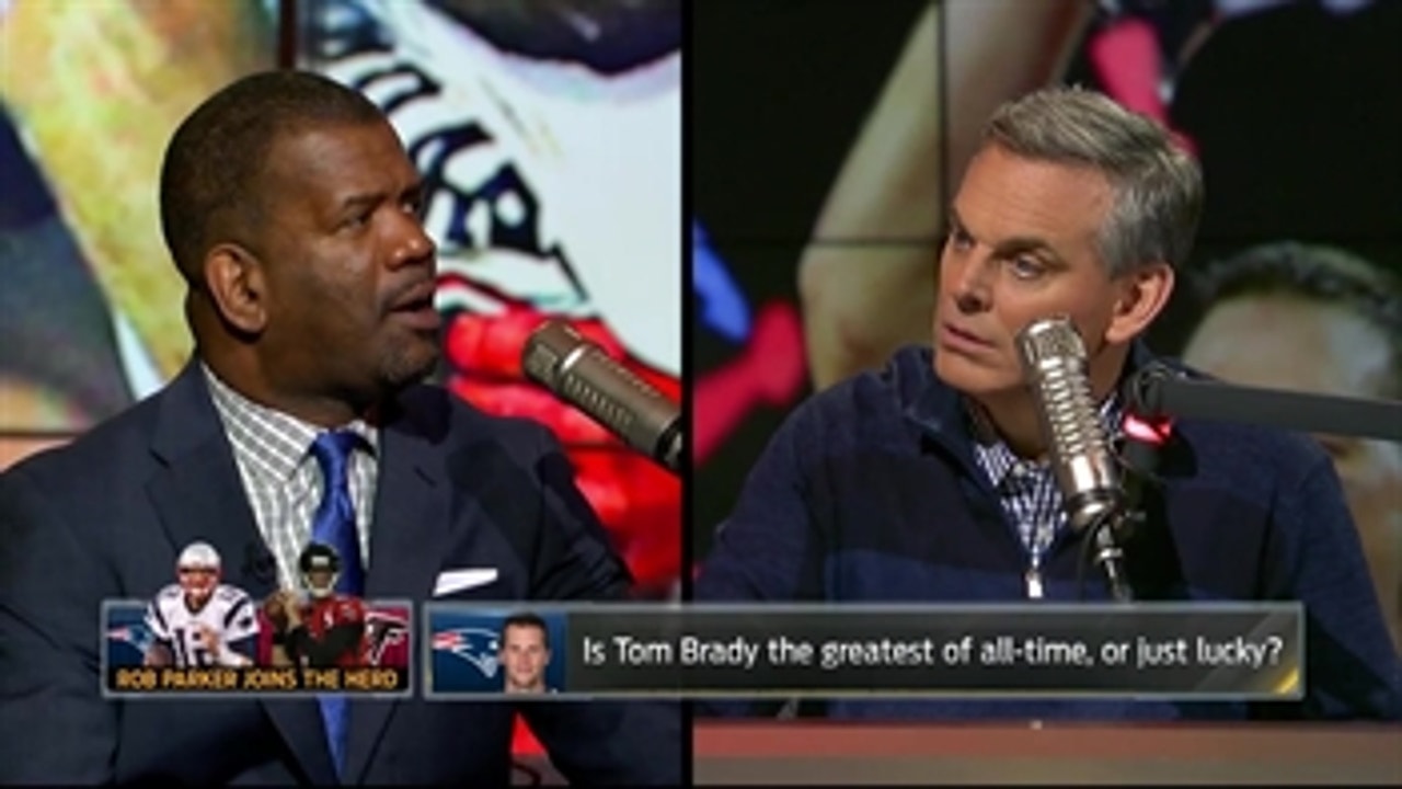 Tom Brady is the luckiest QB of all-time | THE HERD