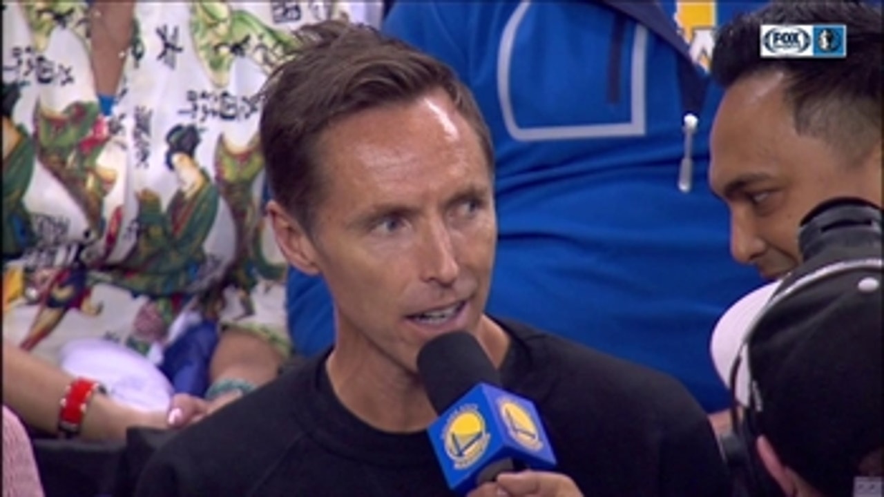 Shoutout from Steve Nash to Dirk
