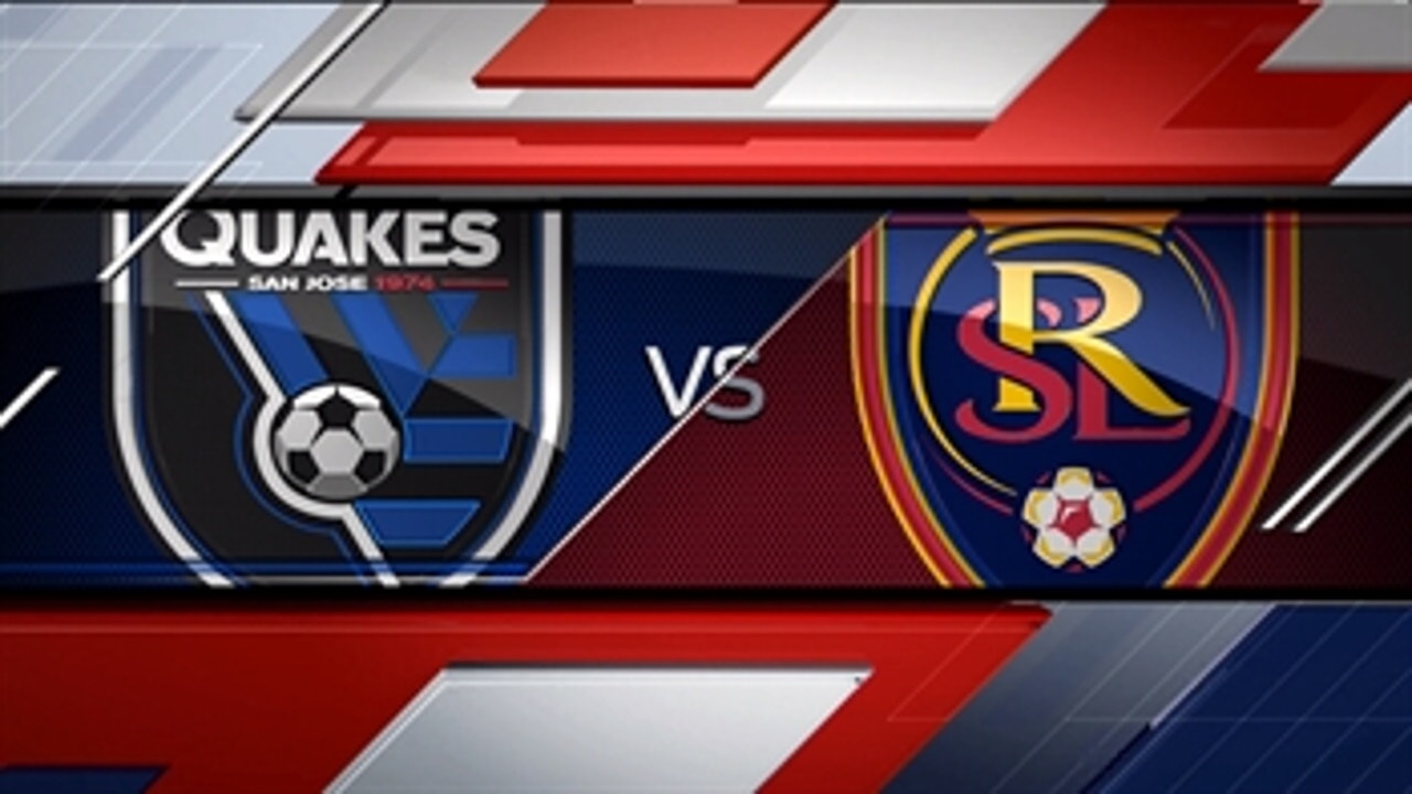 San Jose Earthquakes vs. Real Salt Lake ' 2016 MLS Highlights
