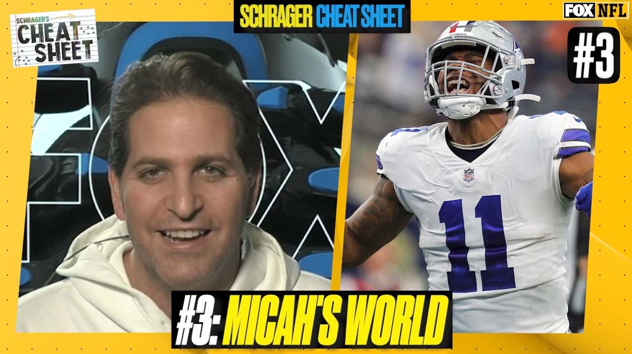Peter Schrager: Micah Parsons might be the Cowboys' most valuable player I Cheat Sheet for Week 15