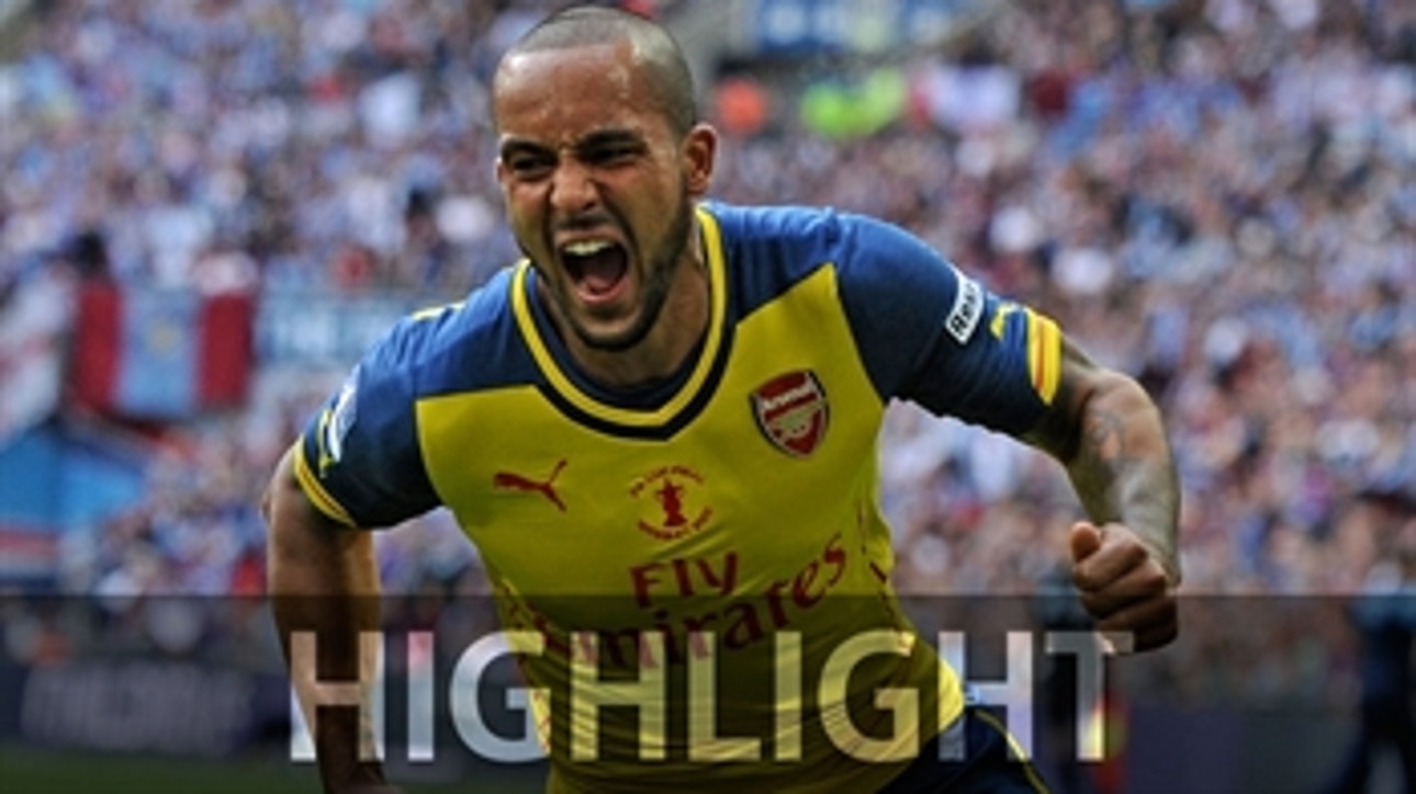 Walcott puts Arsenal on the board in FA Cup final