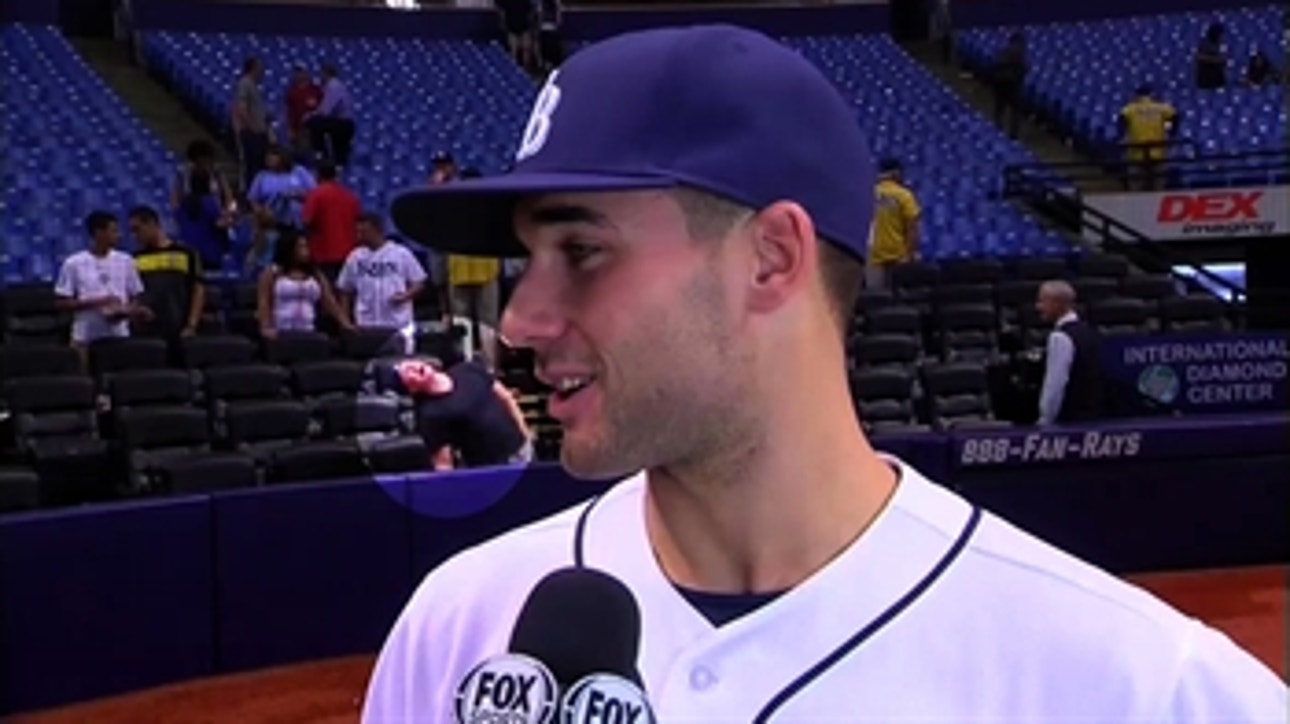 Rays fan videobombs entire interview