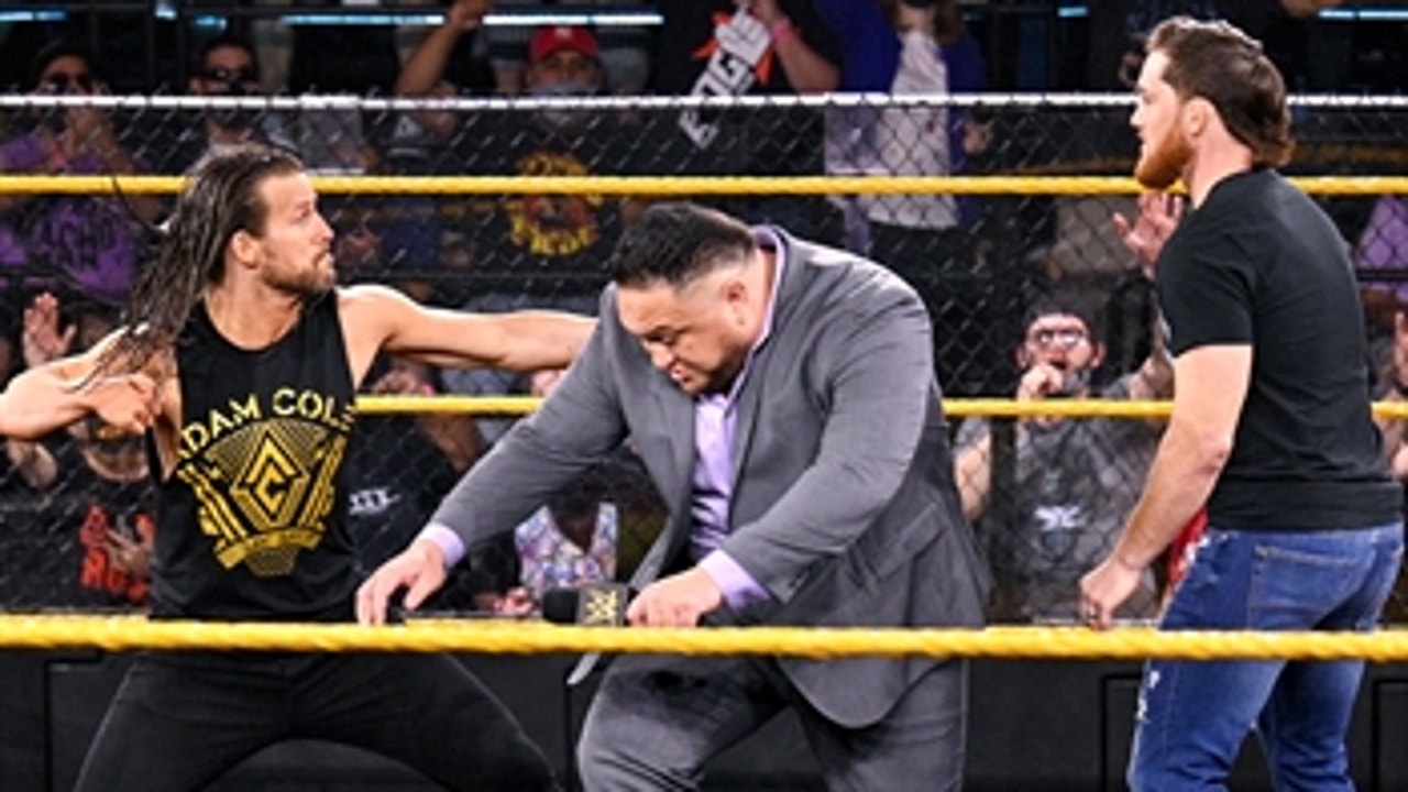 Kyle O'Reilly and Adam Cole's war of words turns physical: WWE NXT, June 29, 2021