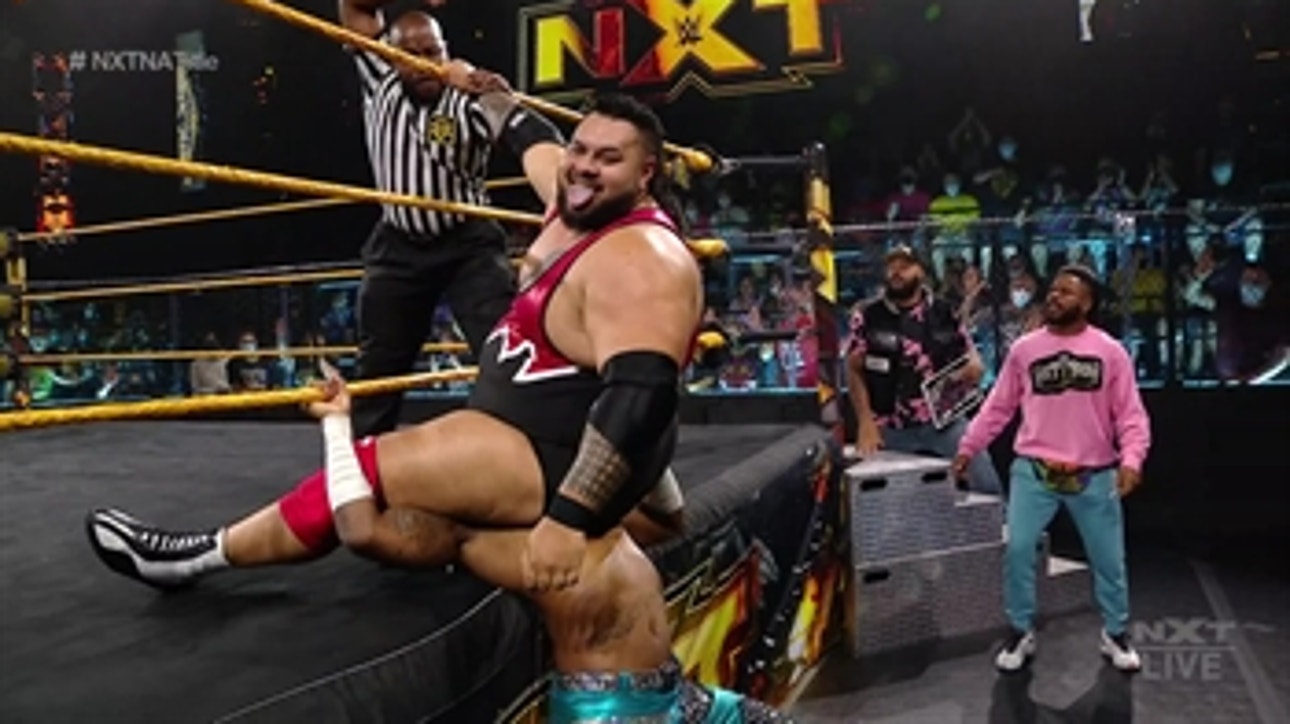 Bronson Reed vs. Isaiah "Swerve" Scott - NXT North American Title Match: WWE NXT, June 29, 2021