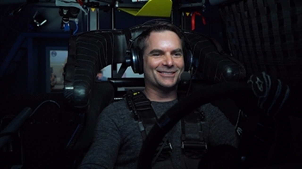 Jeff Gordon Tests Chevy Simulator ' NASCAR RACE HUB