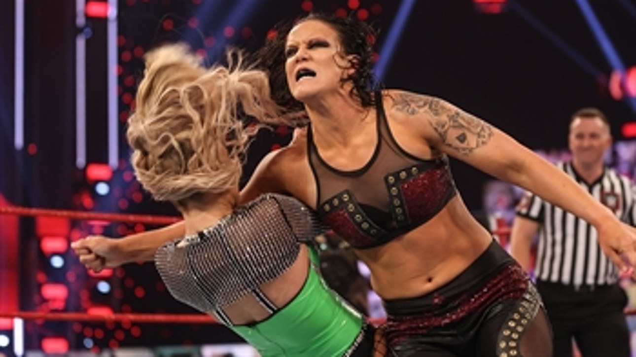 Nia Jax & Shayna Baszler vs. Naomi & Lana - WWE Women's Tag Team Championship Match: Raw, Mar. 8, 2021