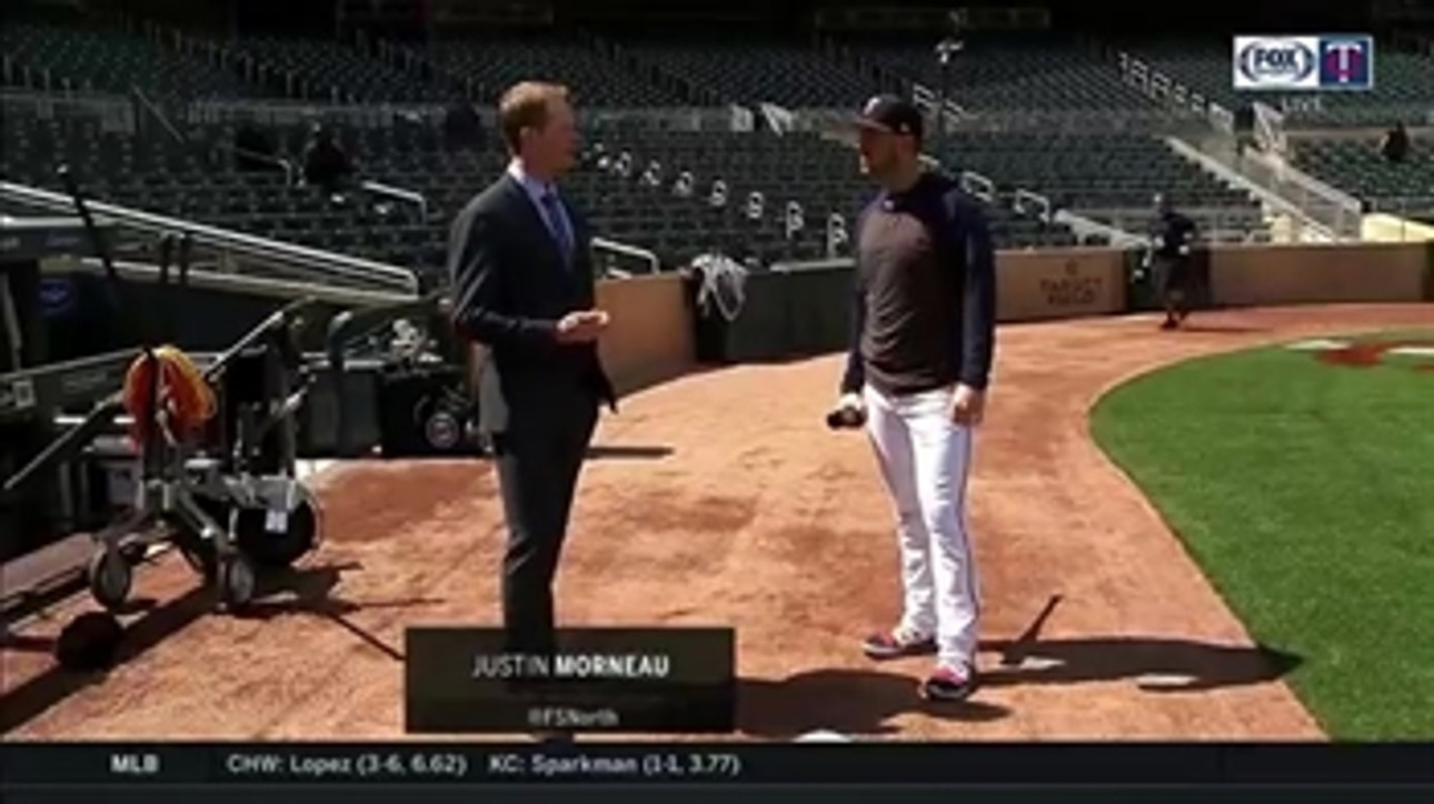 Justin Morneau finds out Mitch Garver's approach at the plate