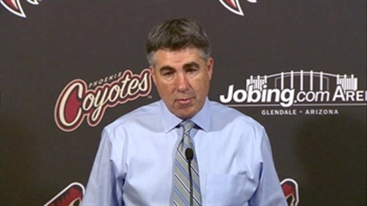 Tippett on Coyotes' win over Flames