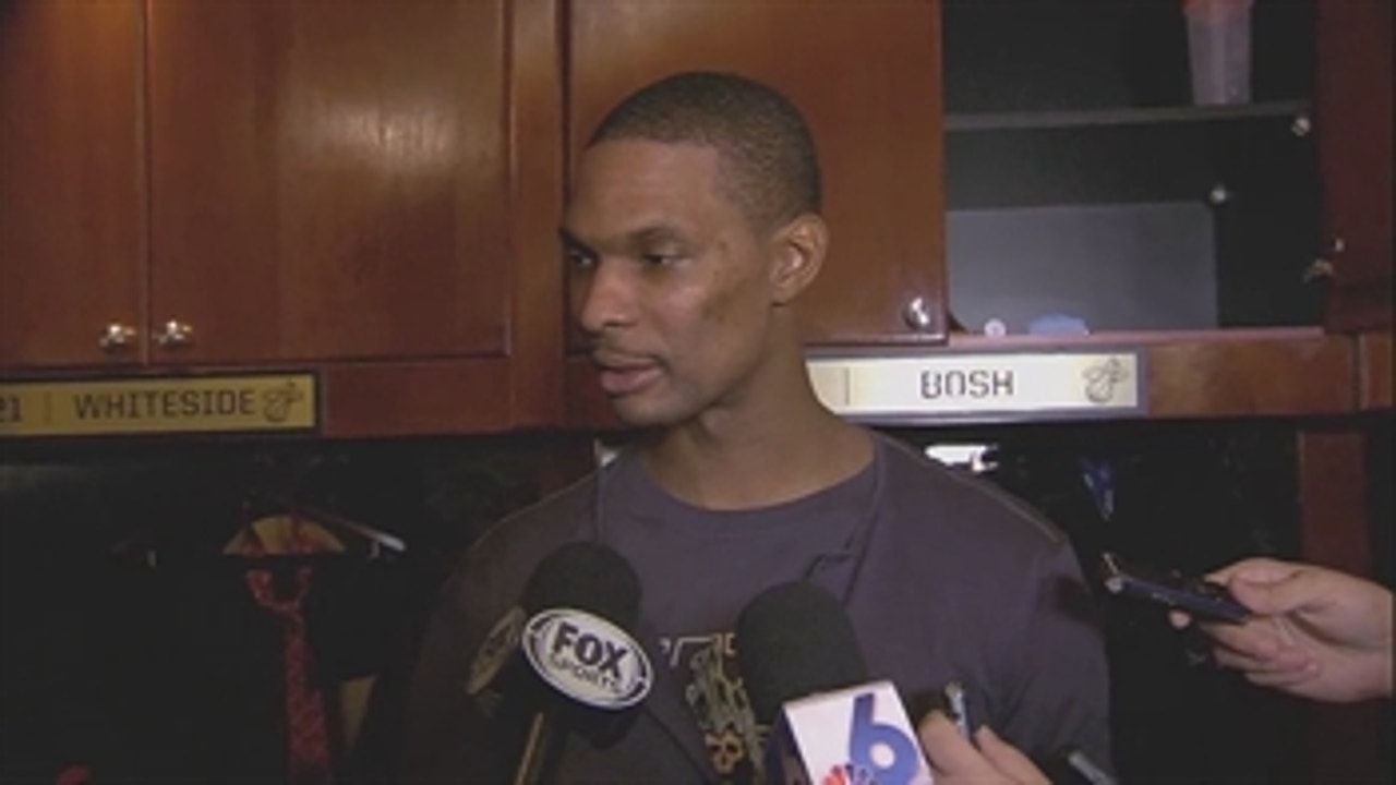 Chris Bosh notches double-double against Kings