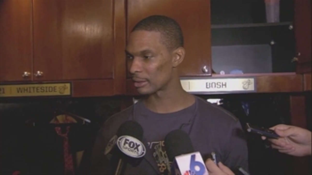 Chris Bosh notches double-double against Kings