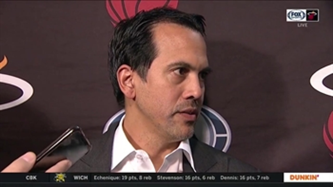 Coach Spo recaps tough 124-121 loss against Knicks