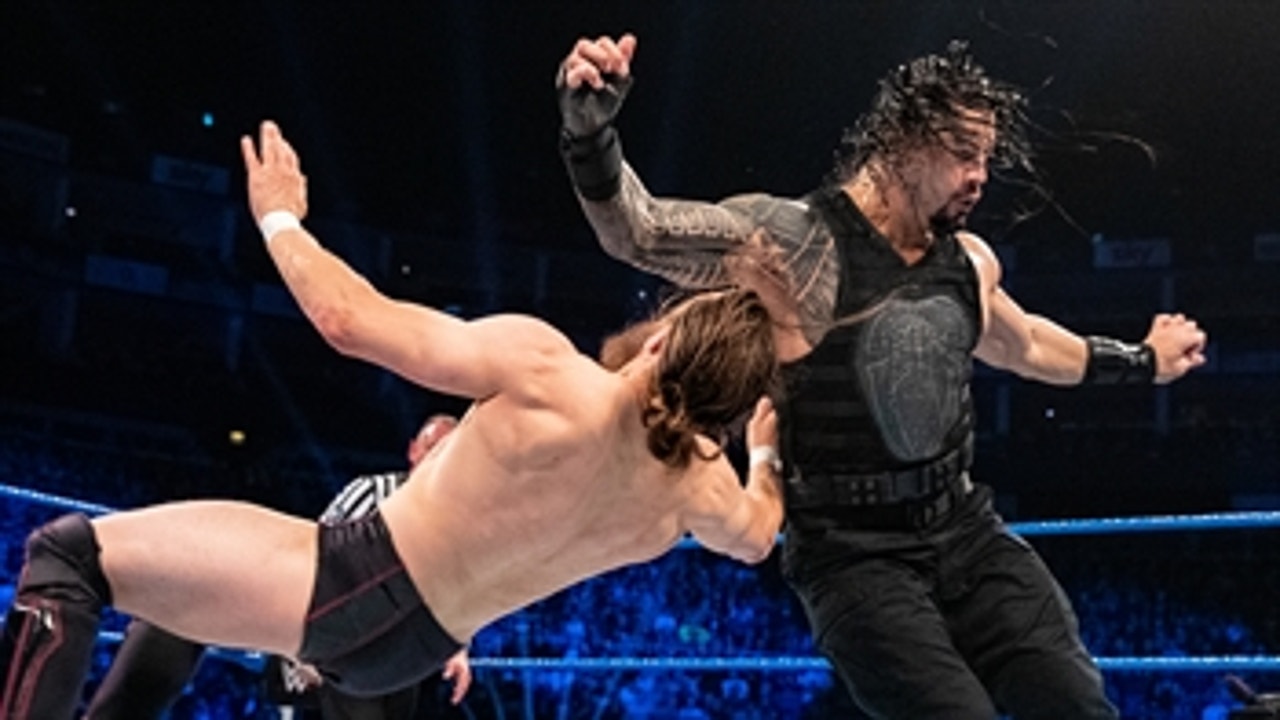 Roman Reigns & The Usos vs. Shane McMahon, Elias, Daniel Bryan & Rowan - 4-on-3 Handicap Match: SmackDown, May 14, 2019 (Full Match)