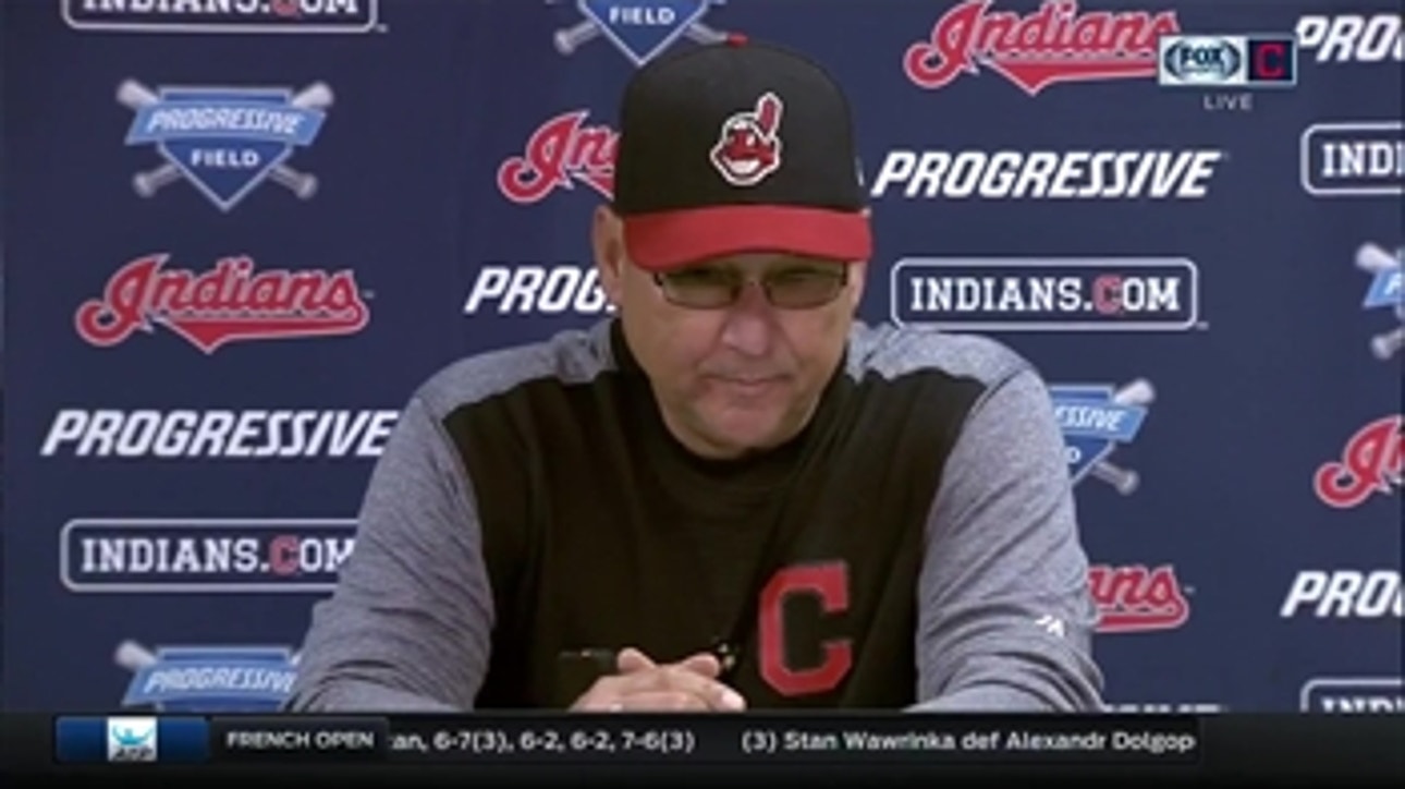 Francona glad to have his ace back