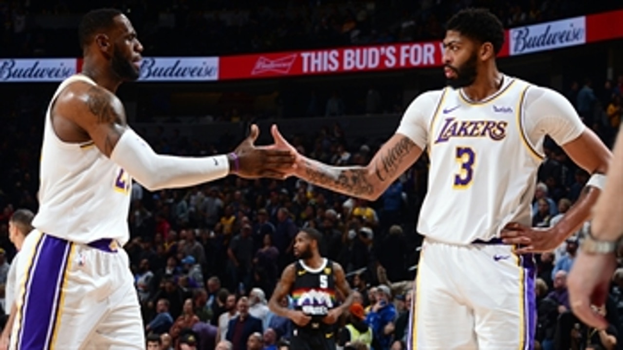 Nick Wright: Lakers dominant win over Nuggets was a check mark in the team's season