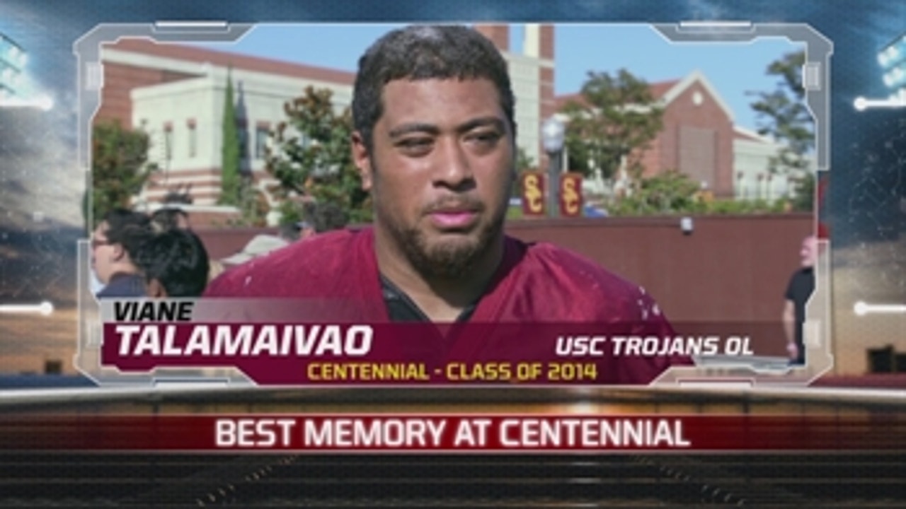 CIF-SS Alumni Watch: Viane Talamaivao, OL, USC (Centennial)